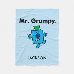 de heer Mannen   De heer Grumpy is een Grump Fleece Deken