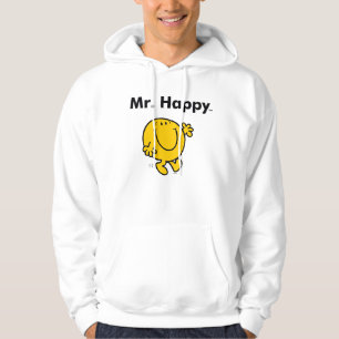 de heer Mannen   De heer Happy is altijd blij Hoodie