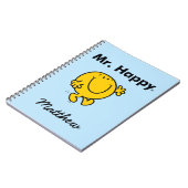 de heer Mannen | De heer Happy is altijd blij Notitieboek (Linkerzijde)