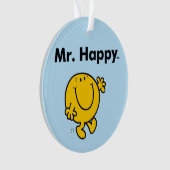 de heer Mannen | De heer Happy is altijd blij Ornament (voorkant)