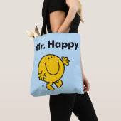 de heer Mannen | De heer Happy is altijd blij Tote Bag (Dichtbij)