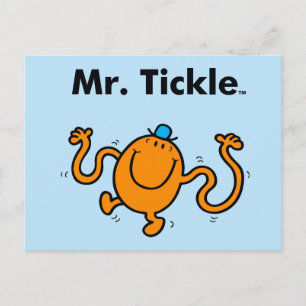 de heer Mannen   de heer Tickle Will Tickle Briefkaart