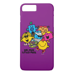 De heer Mannen Little Miss Group Case-Mate iPhone Case