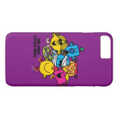 De heer Mannen Little Miss Group Case-Mate iPhone Case (Achterkant (Horizontaal))