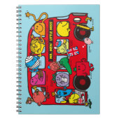 De heer Mannen & Miss Crowded Bus Notitieboek (Voorkant)