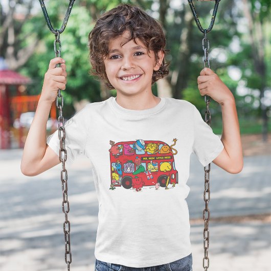 De heer Mannen & Miss Crowded Bus Tri-Blend Shirt