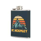 De heer McKinley Alaska Retro Turquoise Heupfles (Links)