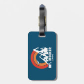 De heer Meeker Colorado Sun Eagle Bagagelabel (Achterkant verticaal)