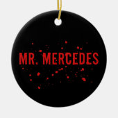 de heer Mercedes Logo Keramisch Ornament (Voorkant)