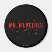 de heer Mercedes Logo Magneet (Voorkant)