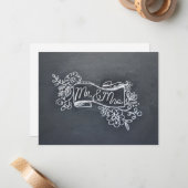 De heer & mevrouw briefkaart (Voorkant / Achterkant in situ)