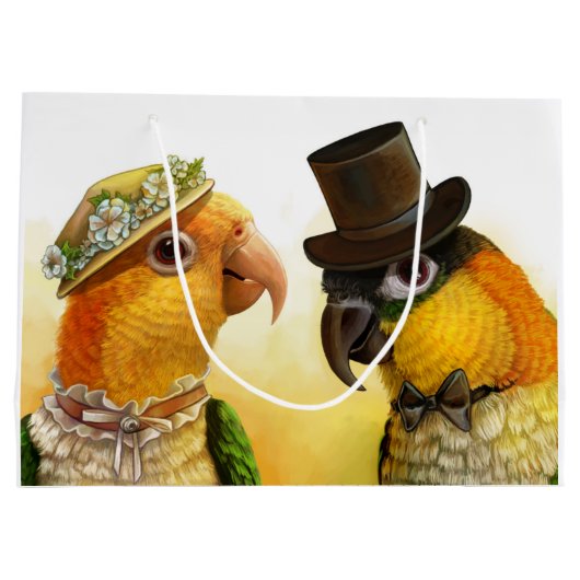 De heer & mevrouw Caique Groot Cadeauzakje (Achterkant)