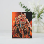 DE HEER & MEVROUW GARGOYLE BRIEFKAART (Staand voorkant)