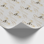 De heer & mevrouw - Gepersonaliseerd Cadeaupapier (Hoek)