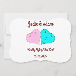 de heer & mevrouw hearts kaart