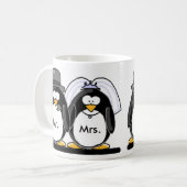 De heer & mevrouw Penguin Koffiemok (Voorkant links)