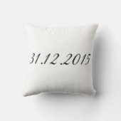 De heer & mevrouw Personalized Afbeelding Pillow Kussen (Achterkant)