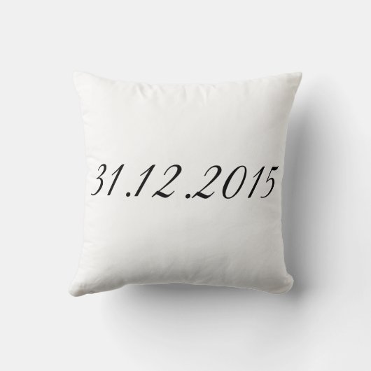 De heer & mevrouw Personalized Afbeelding Pillow Kussen (Achterkant)