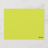 De heer & mevrouw Teenslippers Wedding Table Numbe Briefkaart (Achterkant)