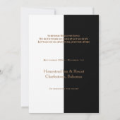 De heer & mevrouw Yin & Yang hebben een persoonlij Kaart (Achterkant)