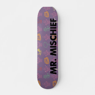 de heer Mischief Grijzend glanzend Persoonlijk Skateboard