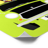 de heer Mister Bean classic Mini car Poster (Hoek)