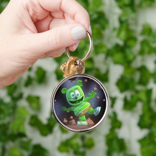 de heer Mister Gummibär Asteroid Sleutelhanger (Hand)