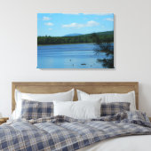 De heer Monadnock Canvas Afdruk (Insitu (Slaapkamer))