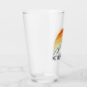 de heer Monadnock New Hampshire Retro Glas (Rechts)