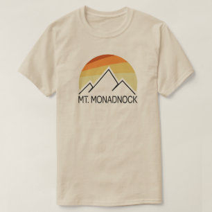 de heer Monadnock New Hampshire Retro T-shirt