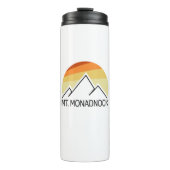 de heer Monadnock New Hampshire Retro Thermosbeker (Voorkant)