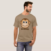 de heer monkey t-shirt (Voorkant volledig)