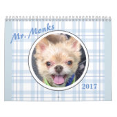 De heer Monks 2017 Agenda Kalender (Hoes)
