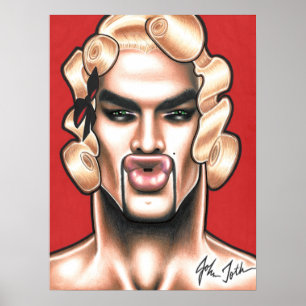 de heer Monroe Poster