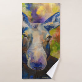 de heer Moosey Moose Alaskan Bath Towel Badhanddoek