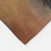 de heer Moosey Moose Alaskan Fleece Blanket Deken (Hoek)