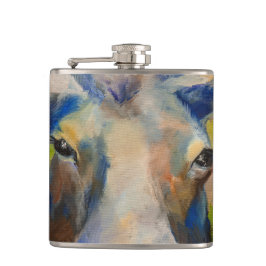 De heer Moosey Moose Flask Heupfles