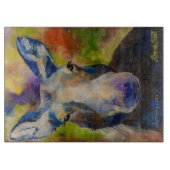 De heer Moosey Moose glassnijplank Snijplank (Voorkant)