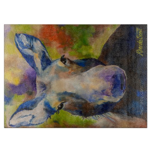 De heer Moosey Moose glassnijplank Snijplank (Voorkant)