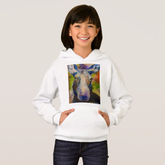 de heer Moosey Moose Hoodie (Voorkant volledig)