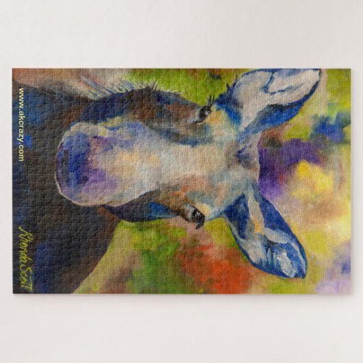 de heer Moosey Moose Legpuzzel (Horizontaal)