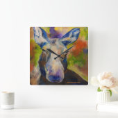 de heer Moosey Moose Vierkante Klok (Huis)