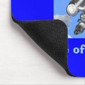 de heer Motor MousePad Muismat (Hoek)