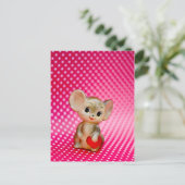 de heer Mouse Briefkaart (Staand voorkant)
