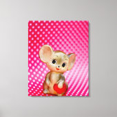 de heer Mouse Canvas Afdruk (Voorkant)