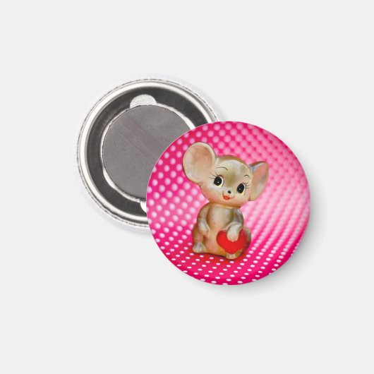 de heer Mouse Magneet (Voorkant / Achterkant)
