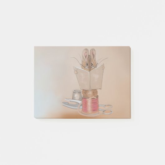 de heer Mouse Post-it® notes (4 x 3 inch) (Voorkant)