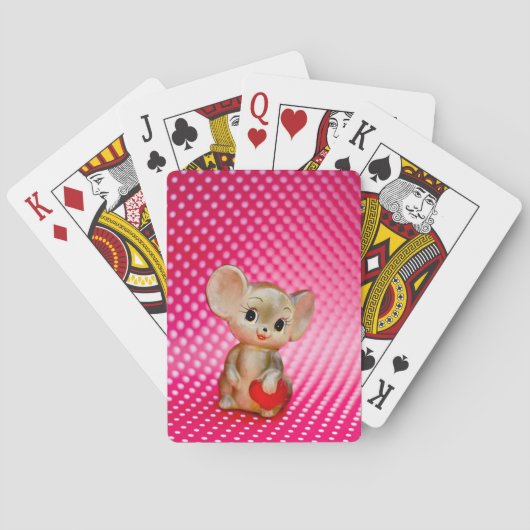 De heer Mouse Speelkaarten (Achterkant)