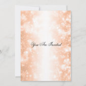 de heer Mrs Couples Shower Roos Gold Shimmer Light Kaart (Achterkant)