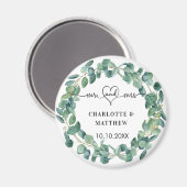 de heer mrs . sedan magneet (Voorkant / Achterkant)